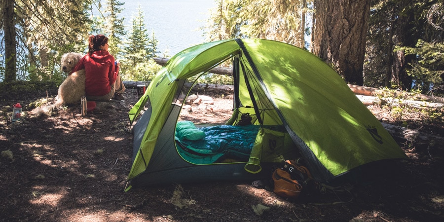 tent backpacking