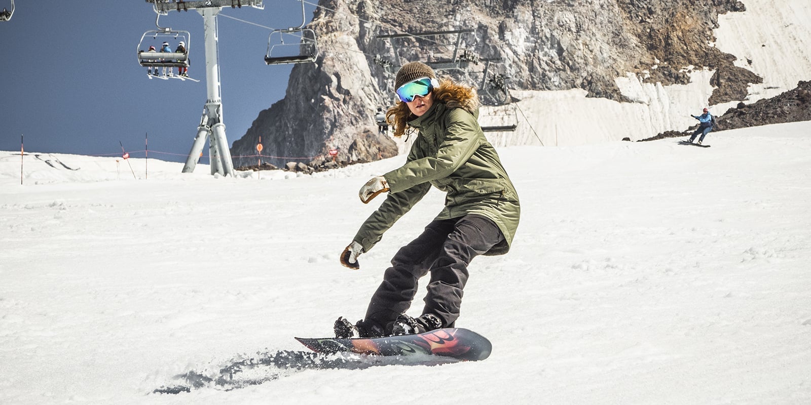 Snowboarding: How to do a nose roll.
