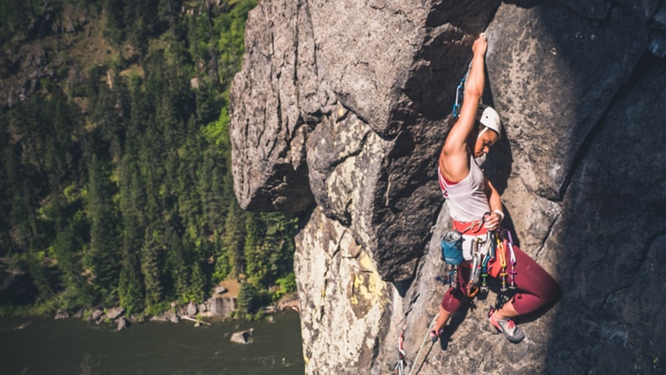 Rock Climbing Bouldering