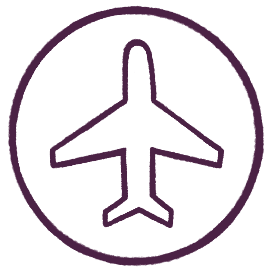 An animated illustration of airplane mode