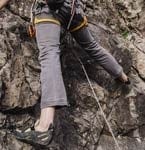 example of stemming while rock climbing