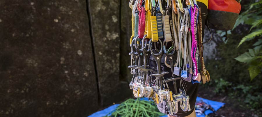 Climbing Rack Basics: Building a Trad Rack