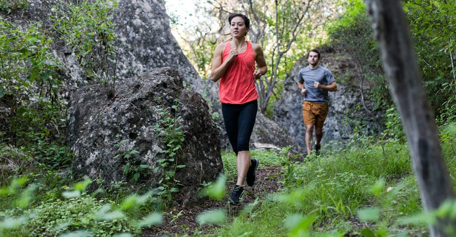 trail running outfit