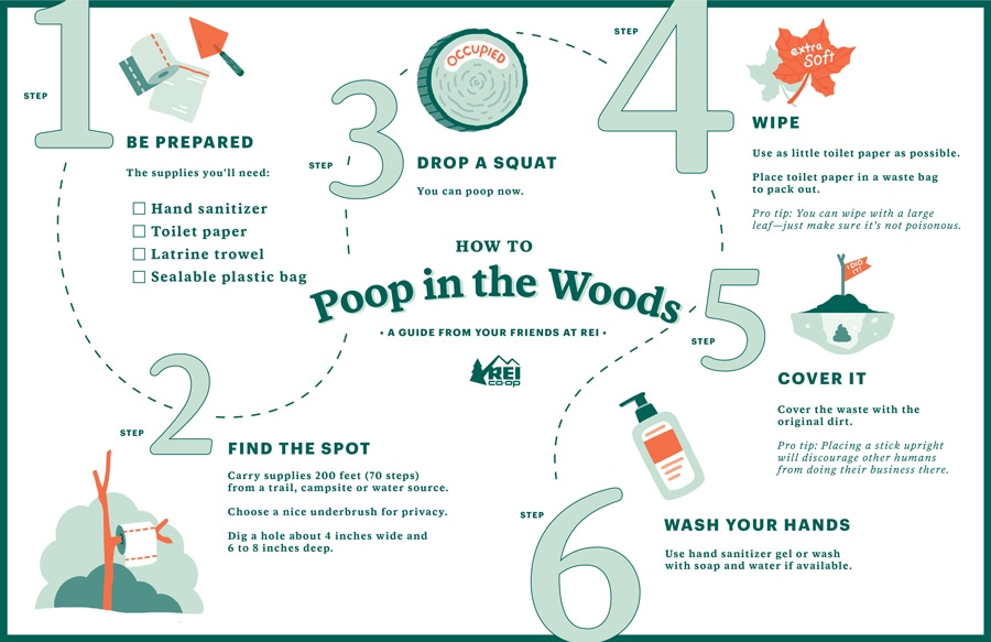 different ways to poop