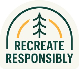 Recreate responsibly sticker