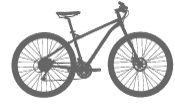 Profile of a rigid mountain bike