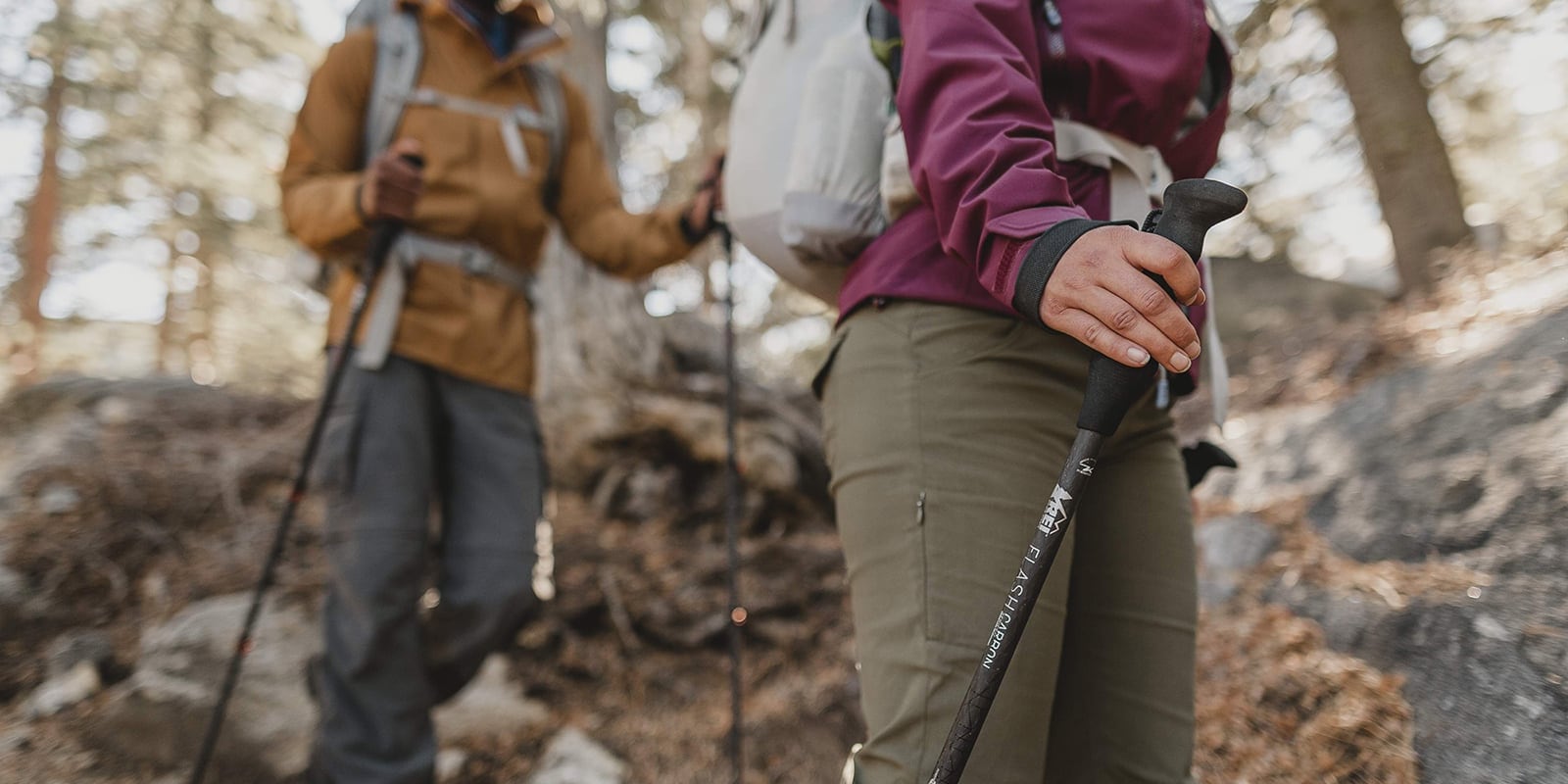 outdoor trekking pole