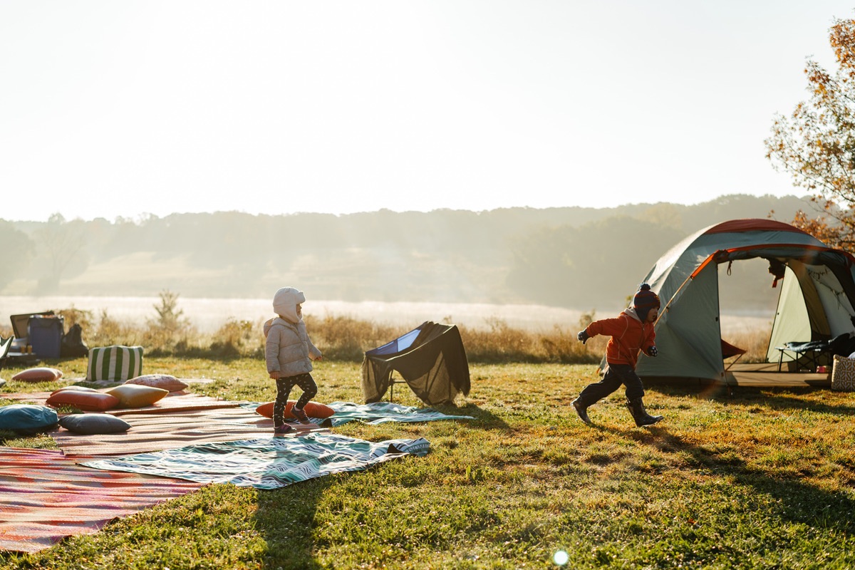 Camping with kids deals