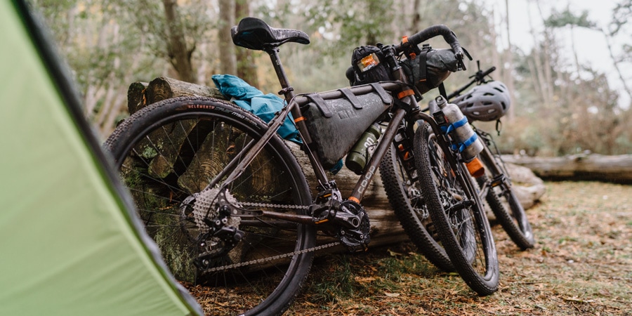 tent bikepacking