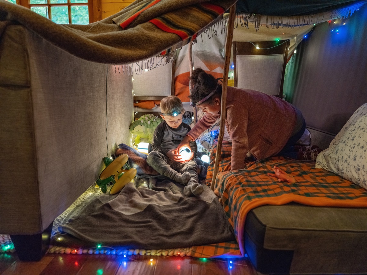 Indoor Camping Ideas for Kids - iMOM