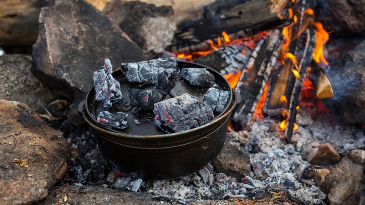 Cast iron Dutch oven re-seasoning and restoration techniques 