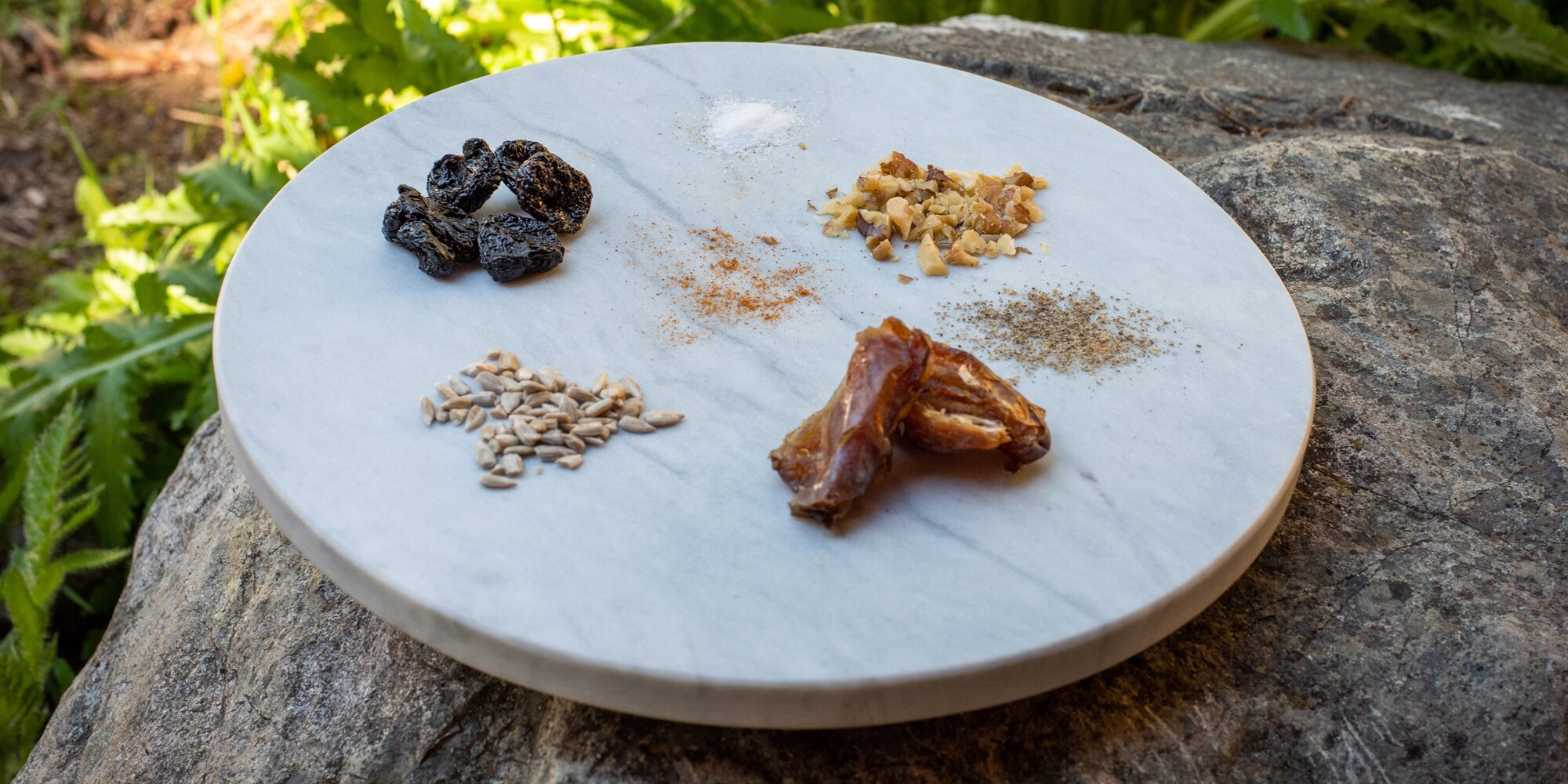 Ingredients for date nut rolls