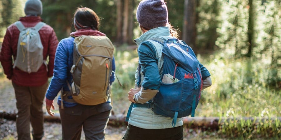 small hiking backpack