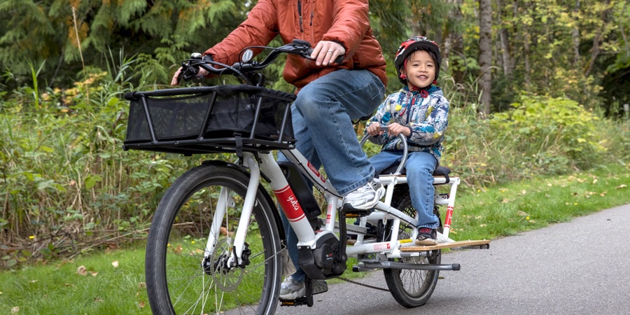 baby carrier while riding bike