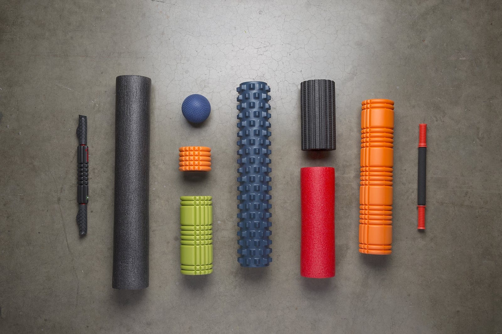 Foam Fitness Roller for Deep Tissue Massage Grid Muscle Trigger Point  Muscles