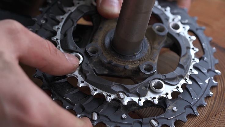 Buy Bicycle Crank Swimsuit Units Crank Chainring 30T-40T 7075 CNC Tight Width Ch