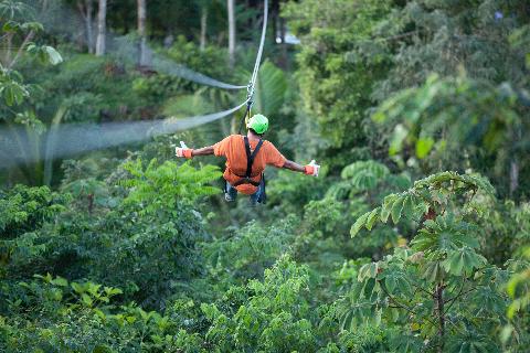 Zip Line in Belize