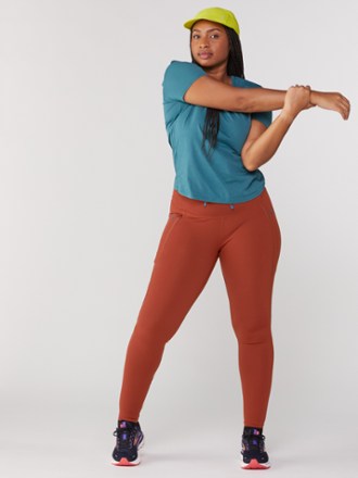 Janji Aurora Fleece Tights - Women's 4