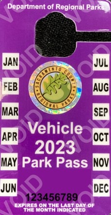 Sacramento County Annual Park Pass - Standard Vehicle 0