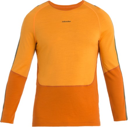 Icebreaker Men's Merino 200 Sonebula Long-Sleeve Crewe Base Layer Top