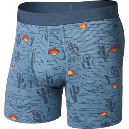 Saxx Quest Quick-Dry Boxer Briefs - Men's 0