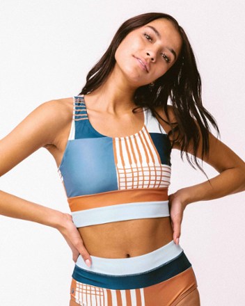 Nani Swimwear Cut Back Crop Swimsuit Top - Women's 1