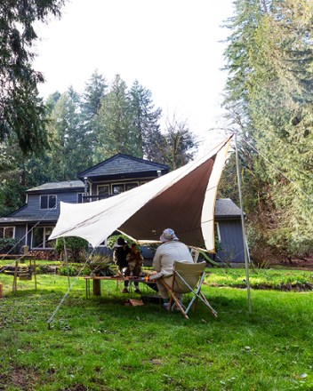 Snow Peak Takibi Tarp Hexa Set M | REI Co-op