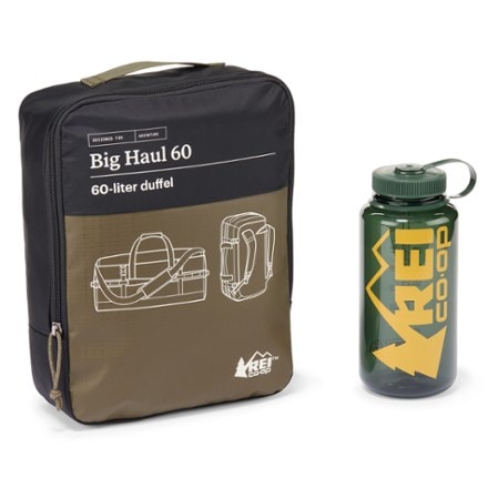 REI Co-op Big Haul 60 Duffel Stuff sack (32 fl oz. bottle not included)