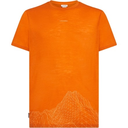 Icebreaker Merino 150 Tech Lite 3D Mapping T-Shirt - Men's 0