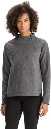 funnel neck sweater