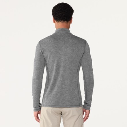 Arms of Andes 300 Lightweight Alpaca Wool Half-Zip Base Layer Top - Men's 2