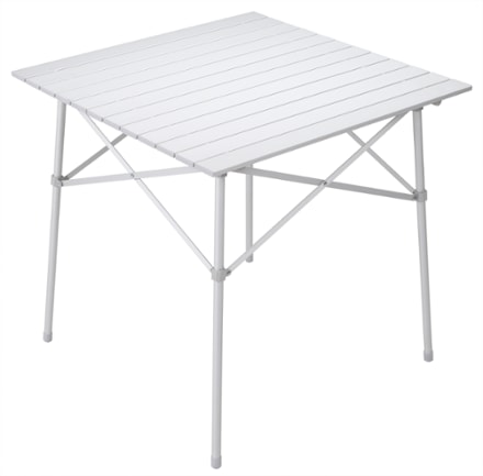 Grovind Folding Grill Table Camping Table with Mesh Desktop, Lightweight 3  FT Metal Table for Outside, Height Adjustable Portable Grill Table for