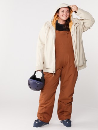 REI Co-op Powderbound Insulated Bib Snow Pants - Women's Plus Sizes 3