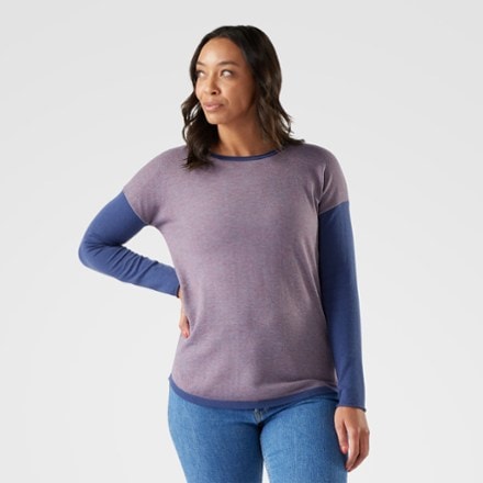 On Body Image of color Chalk Violet Heather