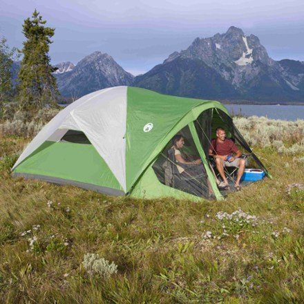 Coleman Evanston Screened 8-Person Tent | REI Co-op