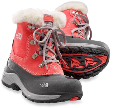 north face girls winter boots