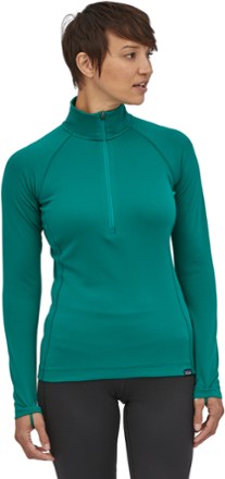 Capilene Midweight Zip-Neck Base Layer Top - Women's