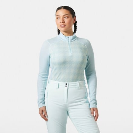 Helly Hansen LIFA Merino Midweight 2-In-1 Graphic Half-Zip Base Layer Top - Women's 1