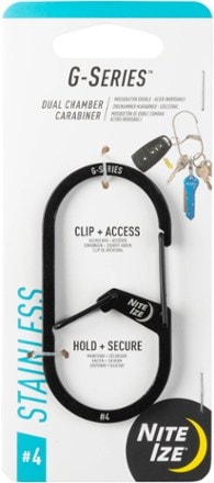 Nite Ize S-Biner Size 1 5 Lb. Capacity S-Clip Key Ring (2-Pack) - Town  Hardware & General Store