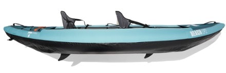 TAHE Beach LP2 Tandem Inflatable Kayak with Paddles 4