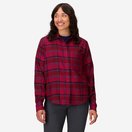 Marmot Rush Creek Lightweight Flannel Long-Sleeve Shirt - Women's 0