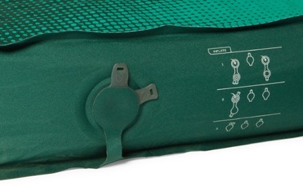 NEMO Roamer Sleeping Pad - XL Wide Air valve (Teal)