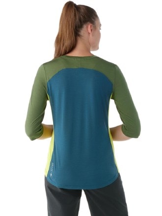 Smartwool Ultralite Mountain Bike 3/4-Sleeve T-Shirt - Women's 1