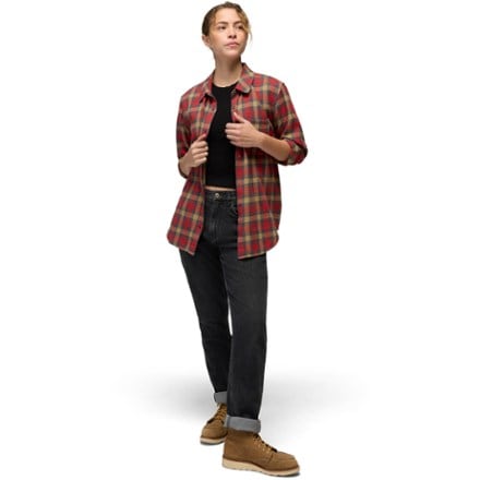prAna Golden Canyon Flannel Shirt - Women's 3