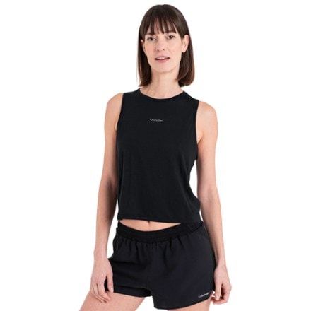 Icebreaker Merino Blend 125 Cool-Lite Speed Tank Top Motion AOP - Women's 0