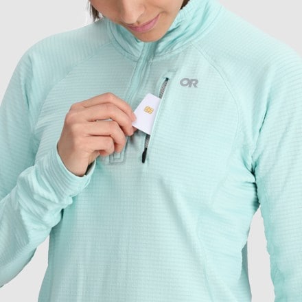 Outdoor Research Vigor Grid Fleece Quarter-Zip Pullover - Women's 5