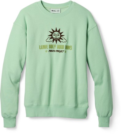 Parks Project Leave Only Good Vibes Crew Sweatshirt - Women's 0
