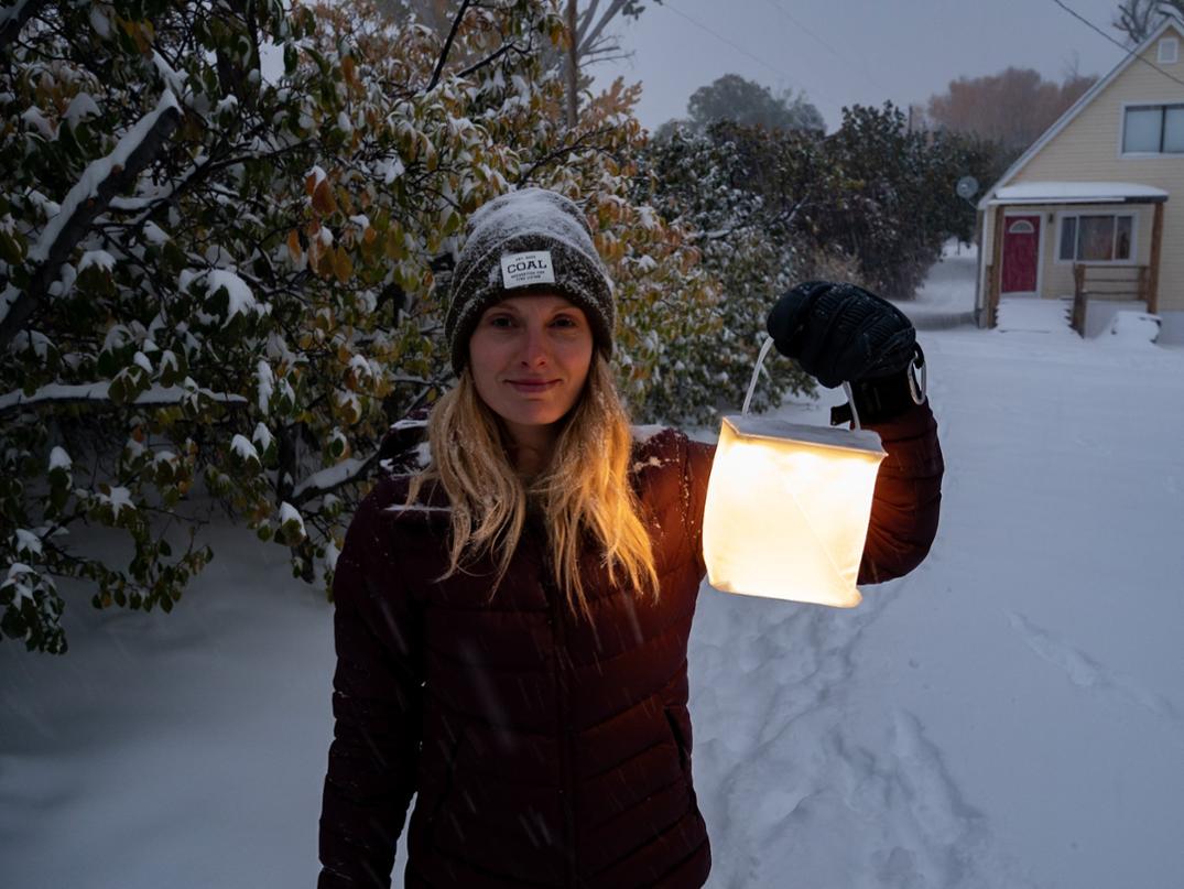Location Image for Solar Lantern with Phone Charger