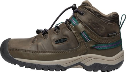 KEEN Targhee Mid Waterproof Hiking Boots - Big Kids' 1