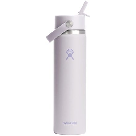 Hydro Flask Wide-Mouth Vacuum Water Bottle with Flex Straw Cap - 24 fl. oz. 0